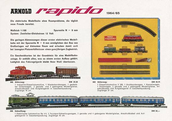 Arnold rapido Prospekt 1964-1965