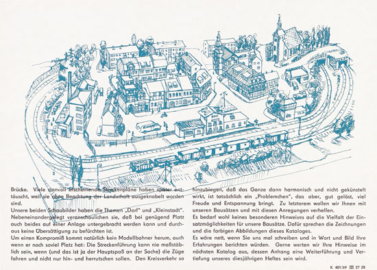 Auhagen Bausätze Katalog 1970