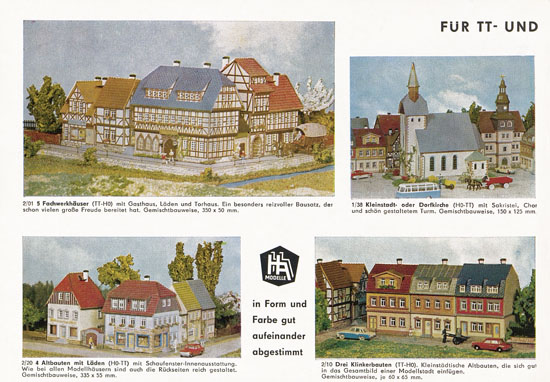 Auhagen Bausätze Katalog 1971