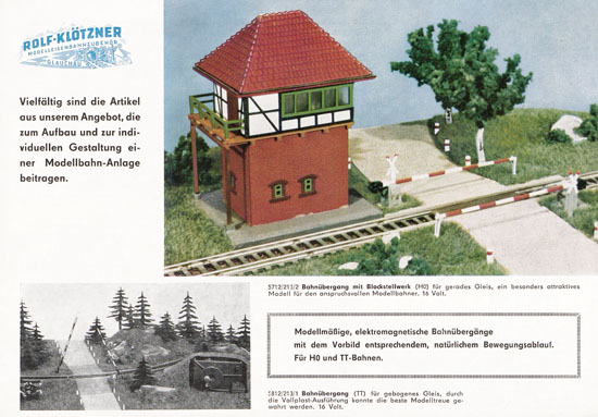 Auhagen Bausätze Katalog 1971