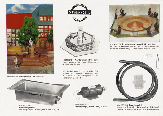 Auhagen Bausätze Katalog 1972