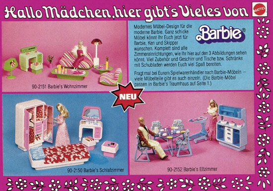 Barbie Neuheiten 1979