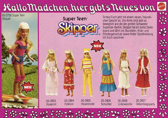 Barbie Neuheiten 1979