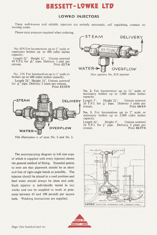 Bassett-Lowke catalogue 1960