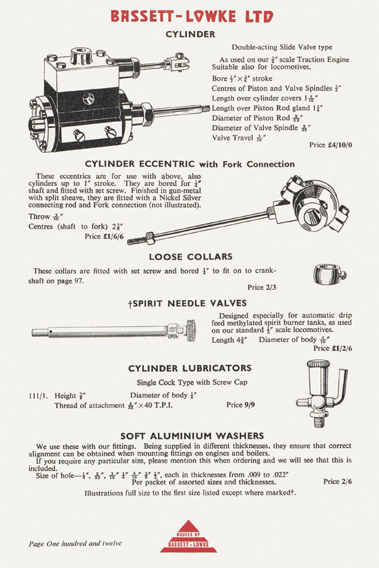 Bassett-Lowke catalogue 1960