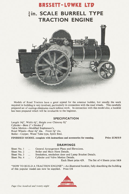 Bassett-Lowke catalogue 1960