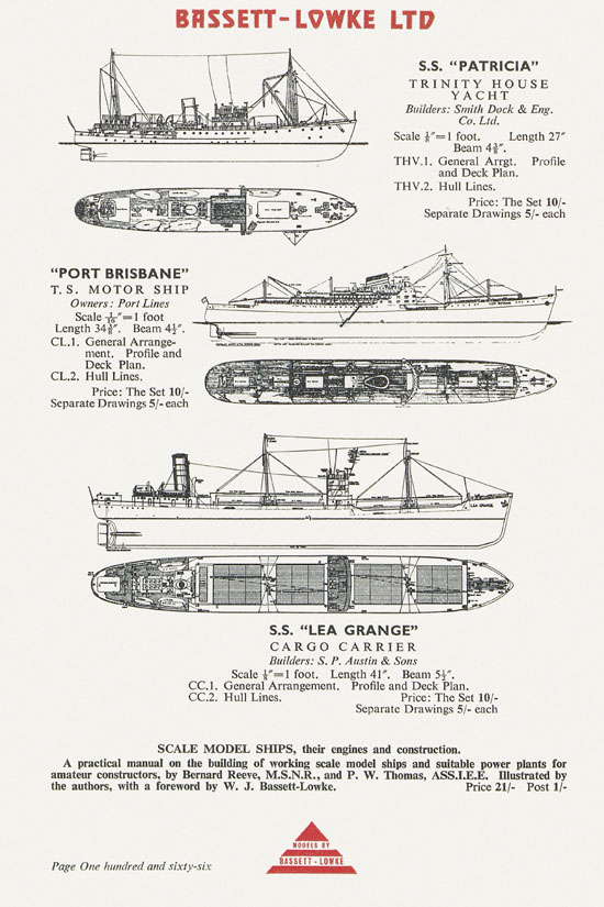 Bassett-Lowke catalogue 1960