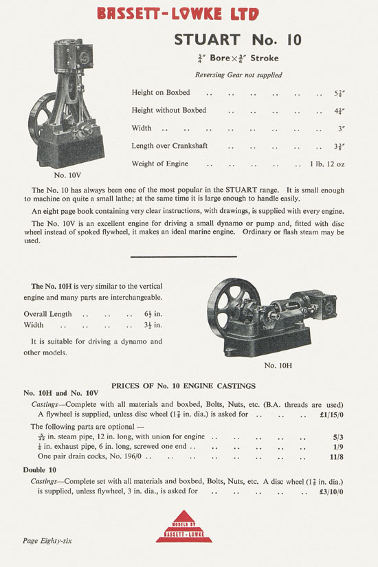 Bassett-Lowke catalogue 1960