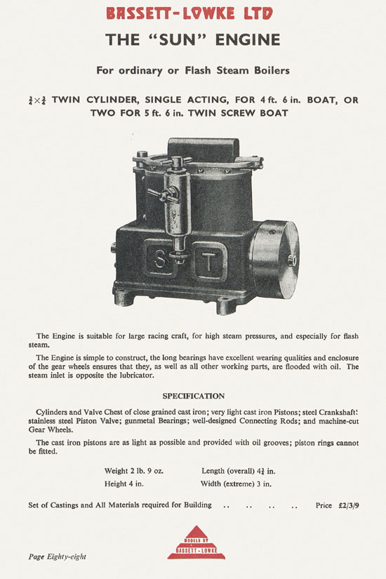 Bassett-Lowke catalogue 1960