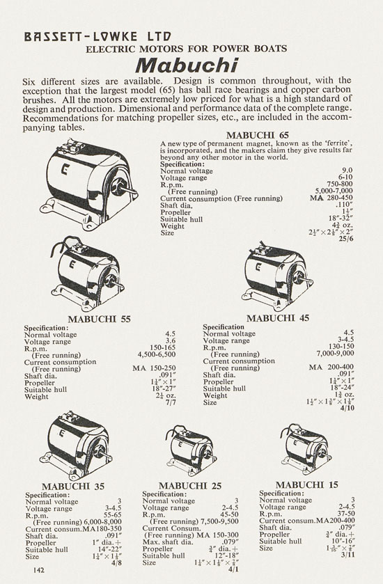 Bassett-Lowke catalogue 1962