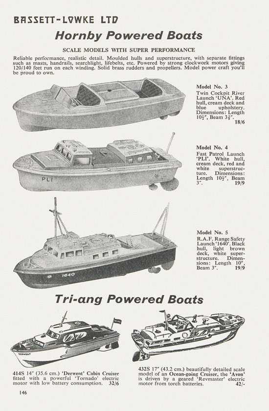 Bassett-Lowke catalogue 1962