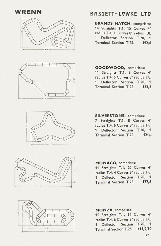 Bassett-Lowke catalogue 1962