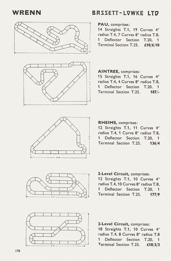 Bassett-Lowke catalogue 1962