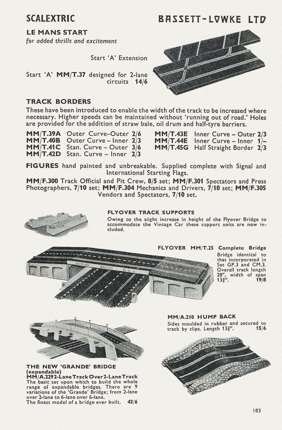 Bassett-Lowke catalogue 1962