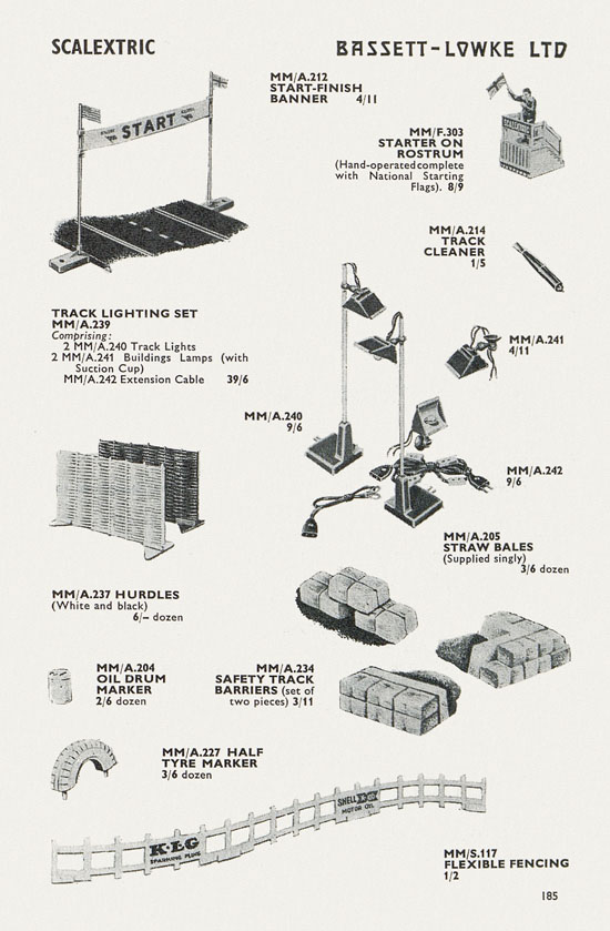 Bassett-Lowke catalogue 1962