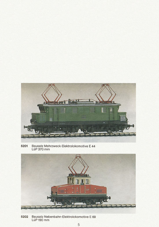 Biller-Bahn Katalog Spur 0 1988