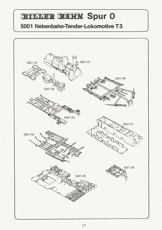 Biller-Bahn Katalog Spur 0 1988