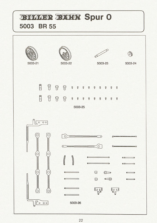 Biller-Bahn Katalog Spur 0 1988