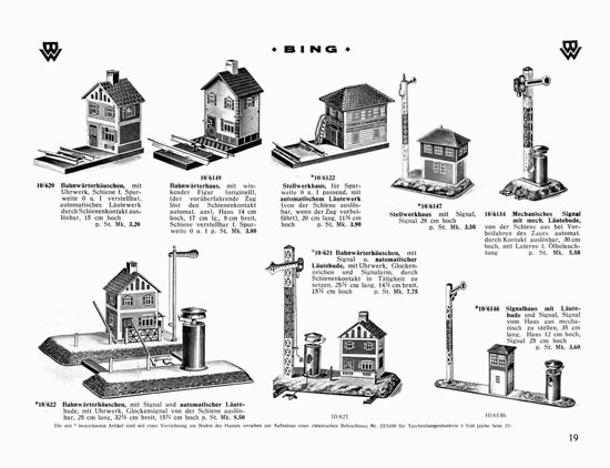 Bing Spielwaren-Katalog 1929