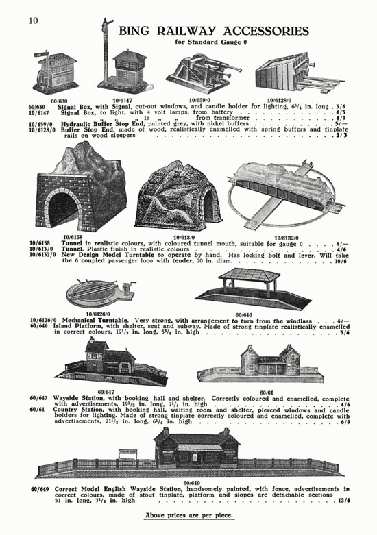 Bing Prospekt Toys for all boys 1928