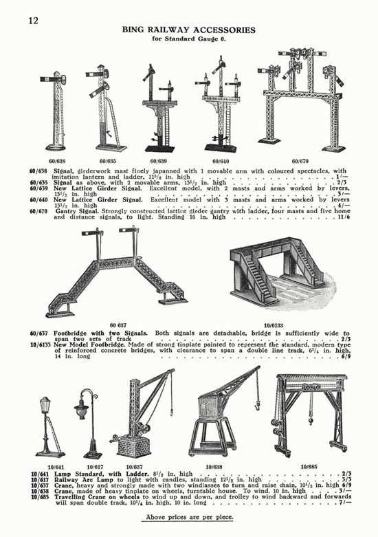 Bing Prospekt Toys for all boys 1928