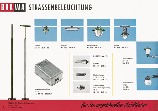 Brawa Katalog 1963-1964