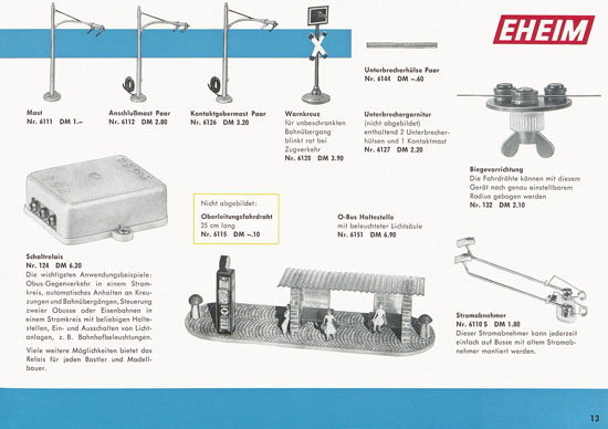 Brawa Katalog 1963-1964