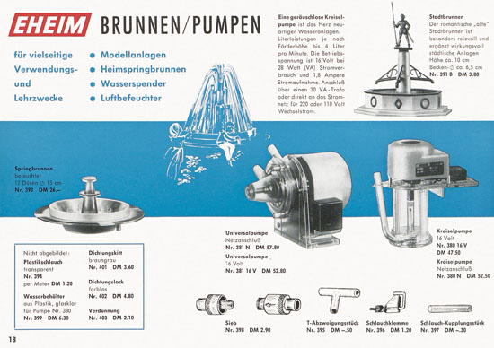 Brawa Katalog 1963-1964