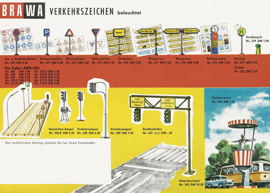 Brawa Katalog 1964-1965