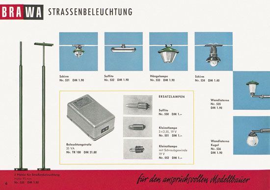 Brawa Katalog 1964-1965