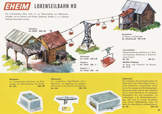 Brawa Katalog 1964-1965