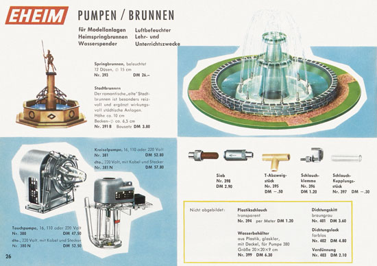 Brawa Katalog 1964-1965