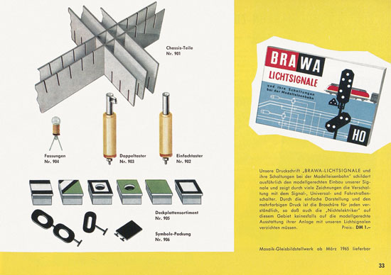 Brawa Katalog 1964-1965