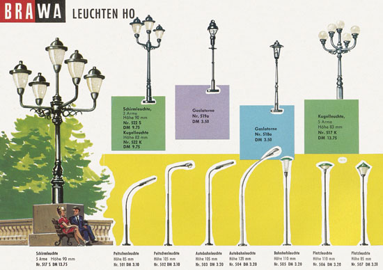 Brawa Katalog 1967-1968