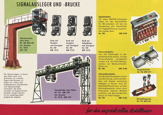 Brawa Katalog 1967-1968