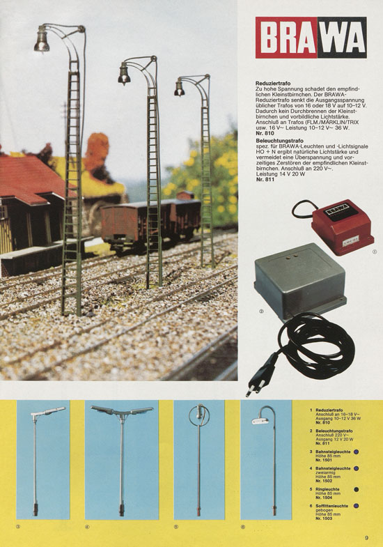 Brawa Katalog 1975-1976