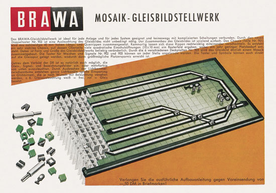 BRAWA Lichtsignale Katalog 1965