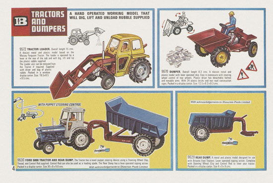 Britains Super Toys catalog 1971