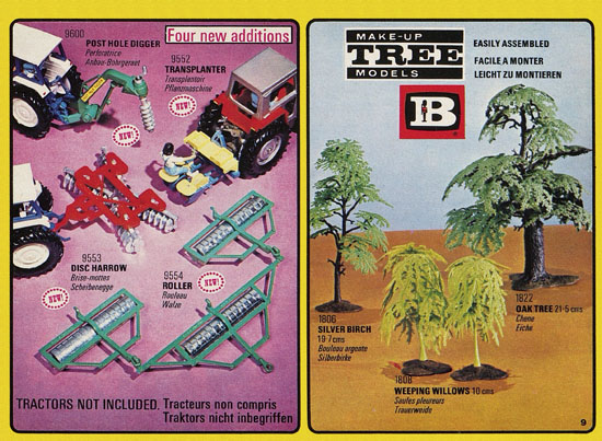 Britains Miniature world of life-like models catalog 1977