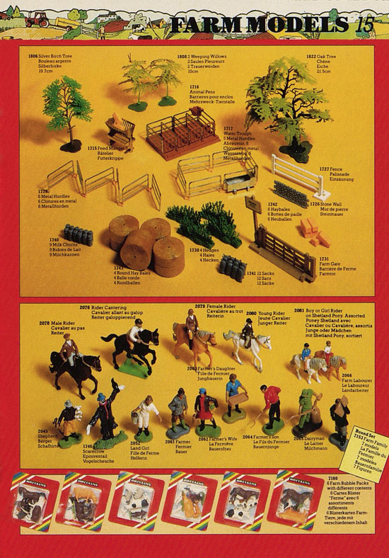 Britains Toy catalogue 1987