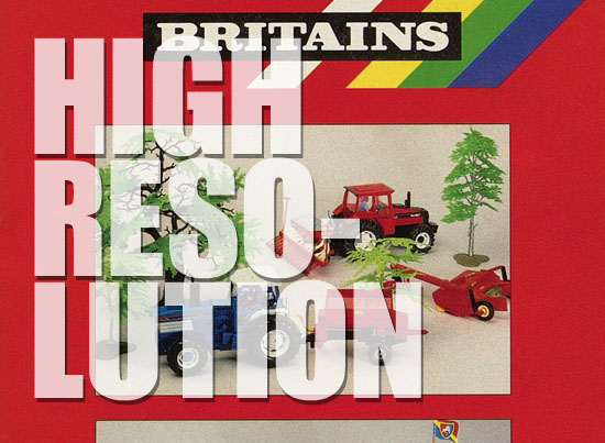 Britains Toy catalogue 1987