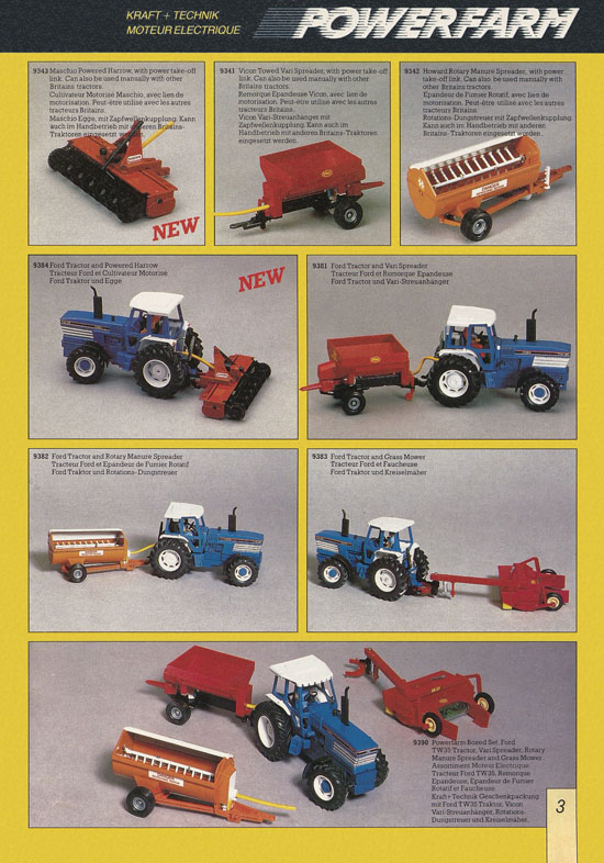 Britains Toy catalogue 1988