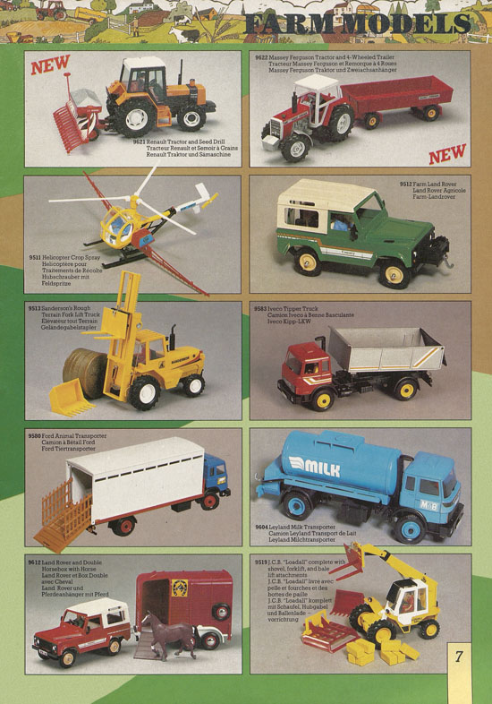 Britains Toy catalogue 1988