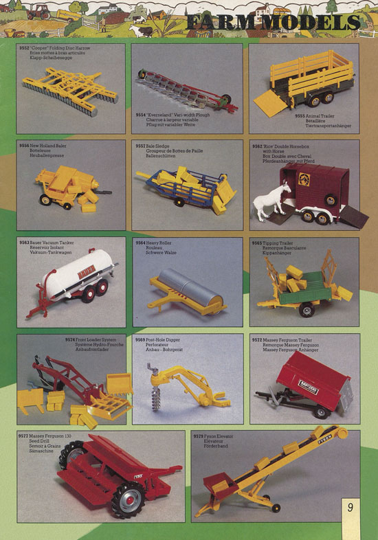 Britains Toy catalogue 1988