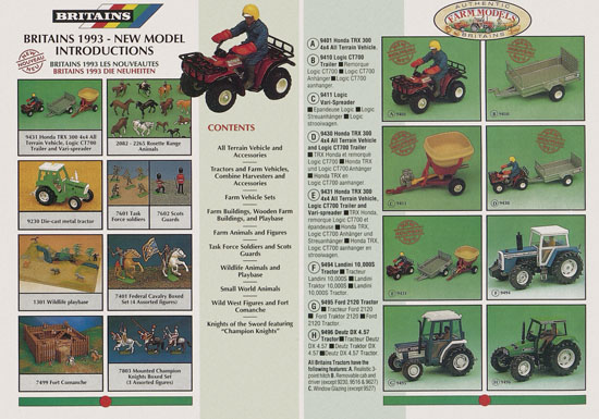 Britains catalog 1993