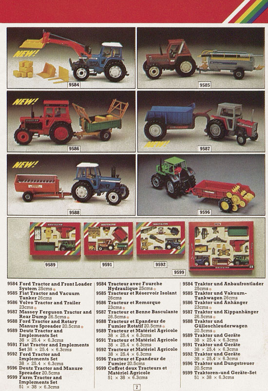 Britains Toy catalogue 1982