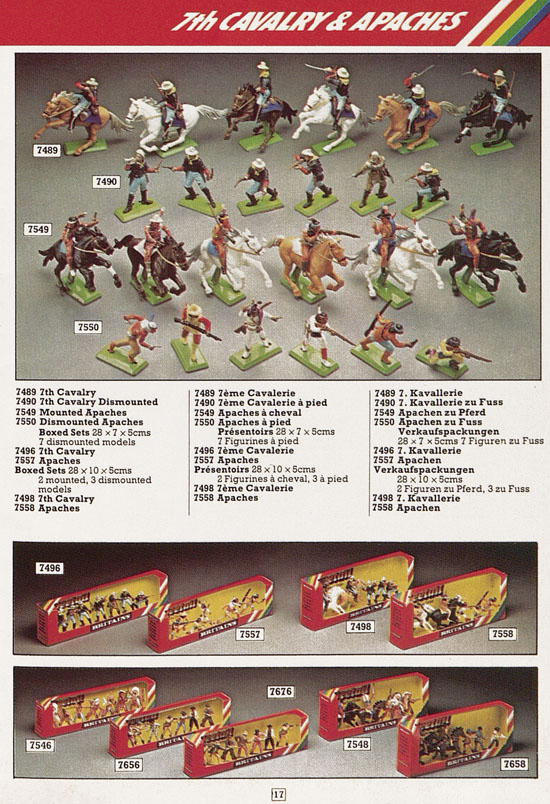 Britains Toy catalogue 1982