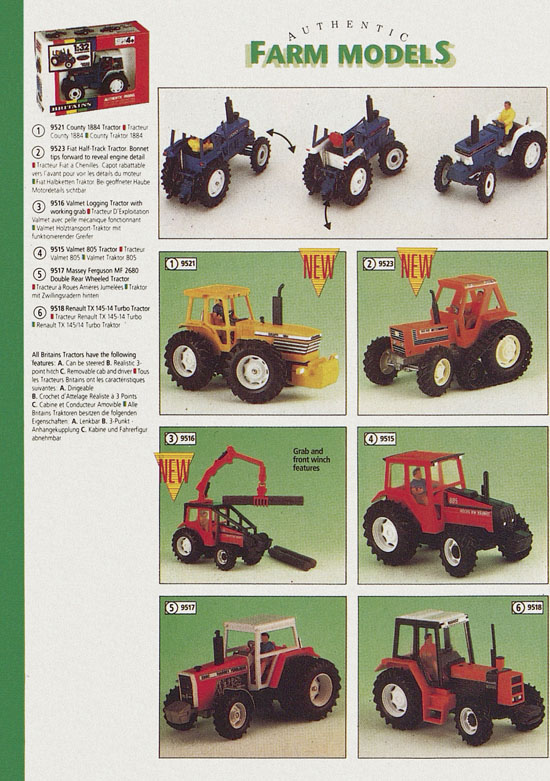 Britains catalog 1989