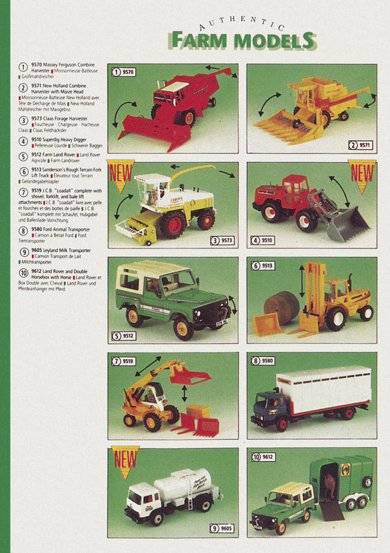 Britains catalog 1989