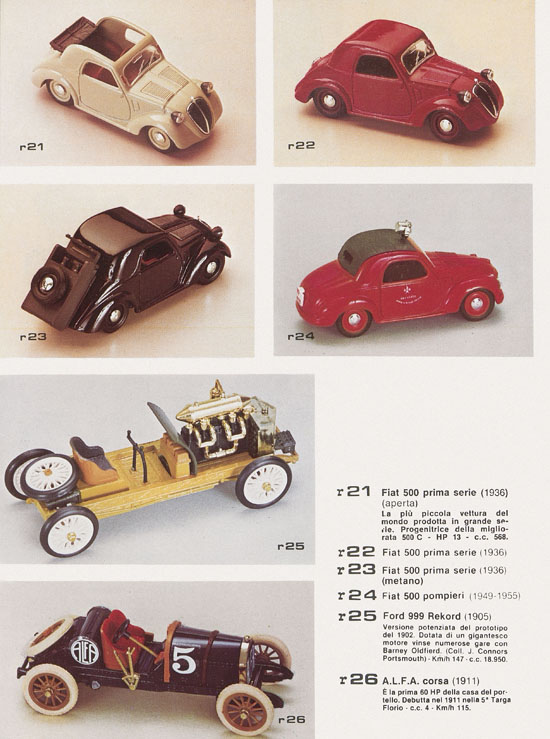 Brumm Katalog catalogo 1984